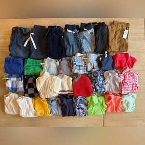 Boden Crewcuts primary Boys 2t lot bundle shorts shirts sweaters